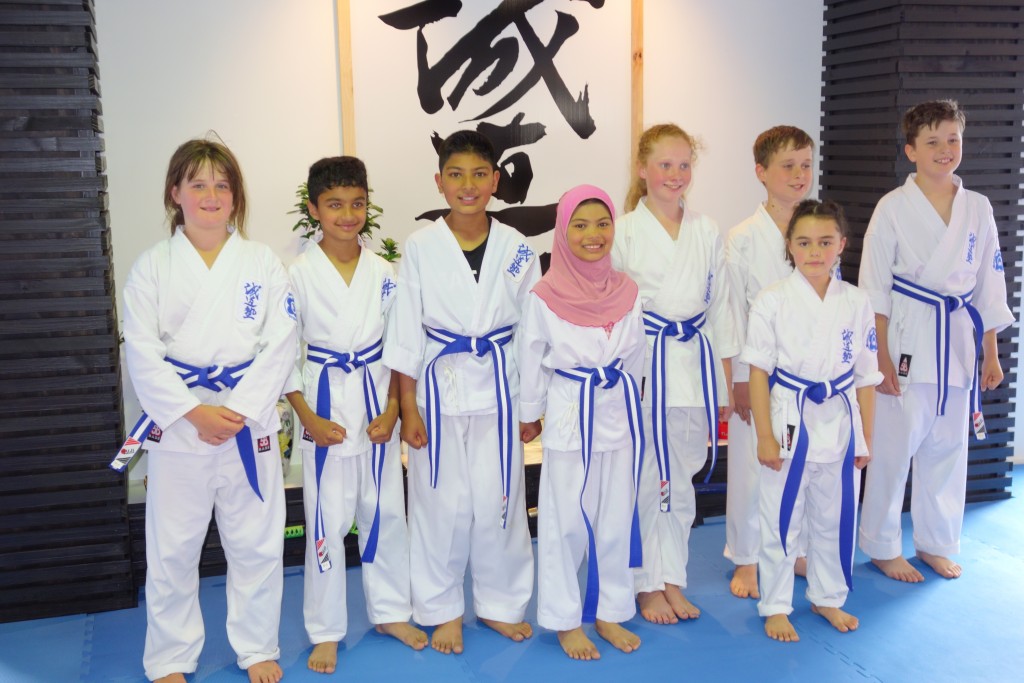 White belt grading 12th Dec 2015